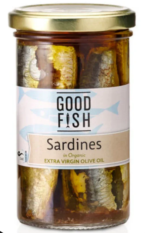 Sardines in Olive Oil 195g Jar