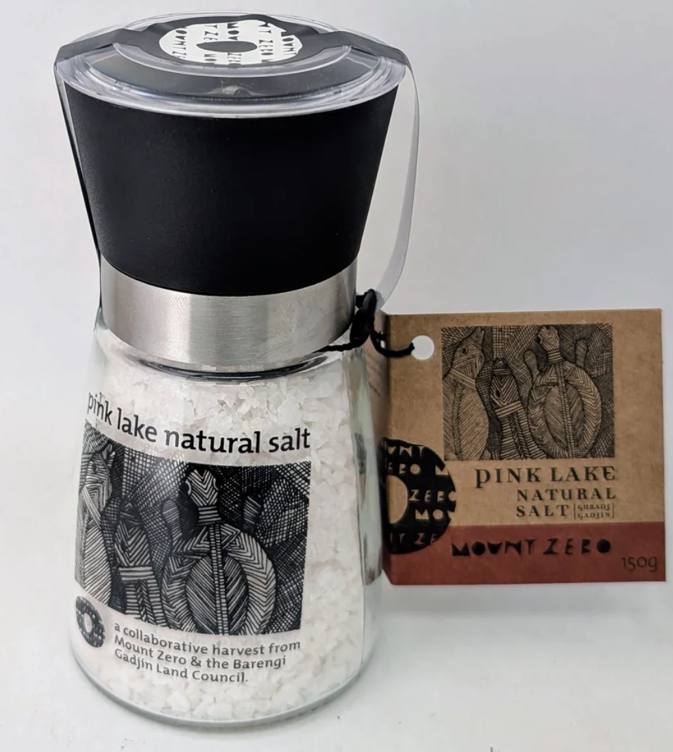 Pink Lake Salt Grinder
