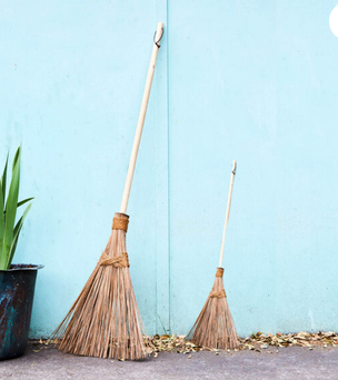 Coconut Palm Brooms