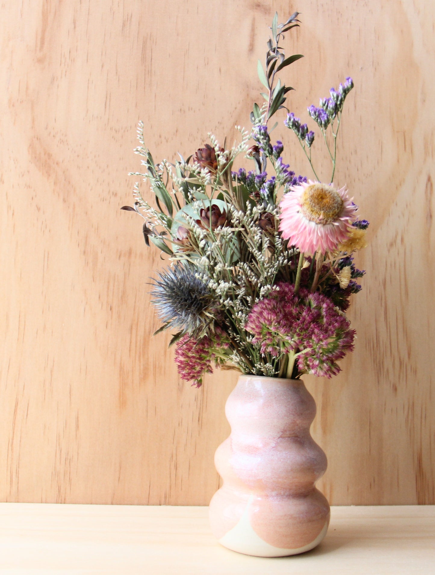 Dried Flower Bouquet in Vase