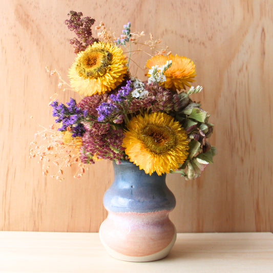 Dried Flower Bouquet in Vase
