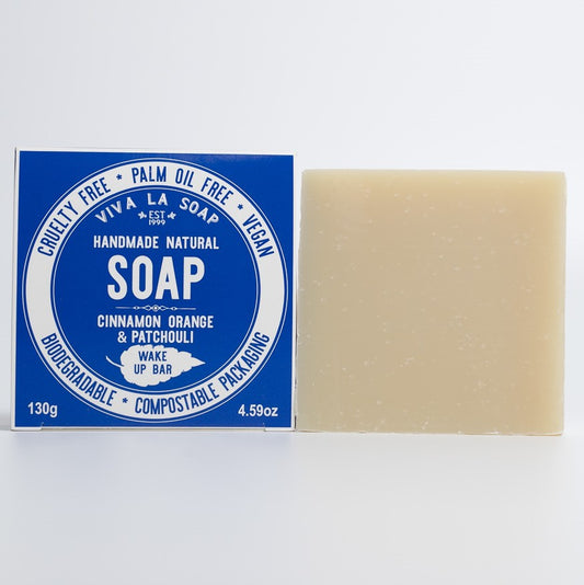 WAKE UP BAR Cinnamon Orange & Patchouli Soap Bar