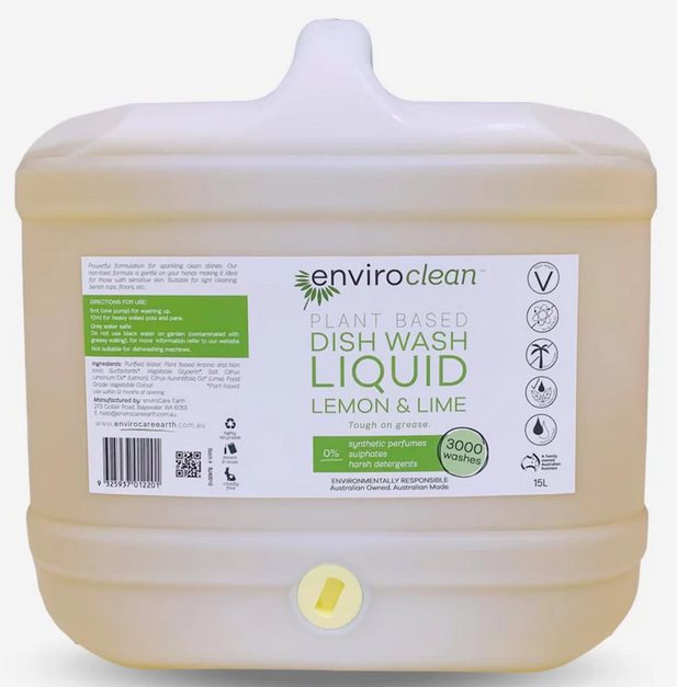 Dish Wash Liquid Lemon Myrtle