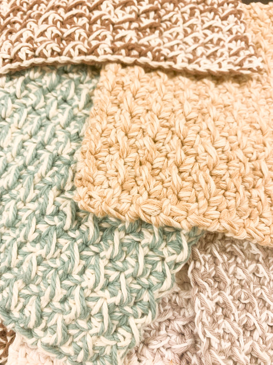 Reusable Cotton Dish Cloths