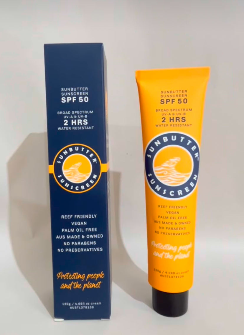 SunButter SPF50 Water Resistant Reef Safe Sunscreen