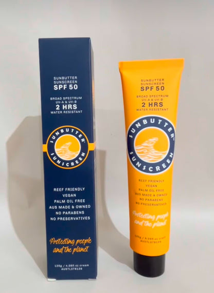 SunButter SPF50 Water Resistant Reef Safe Sunscreen