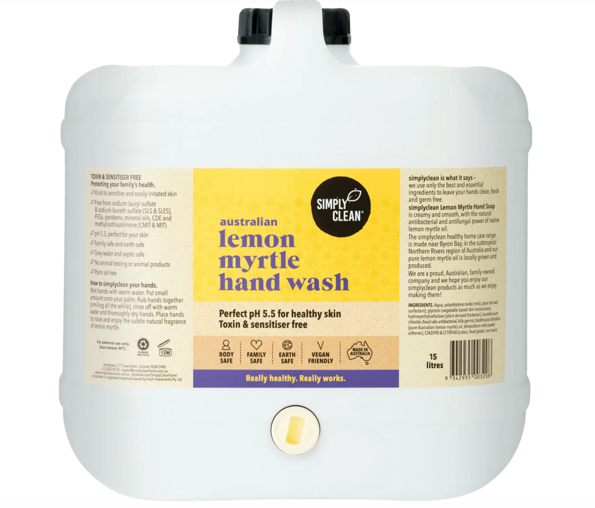Hand Wash - Simply Clean Lemon Myrtle