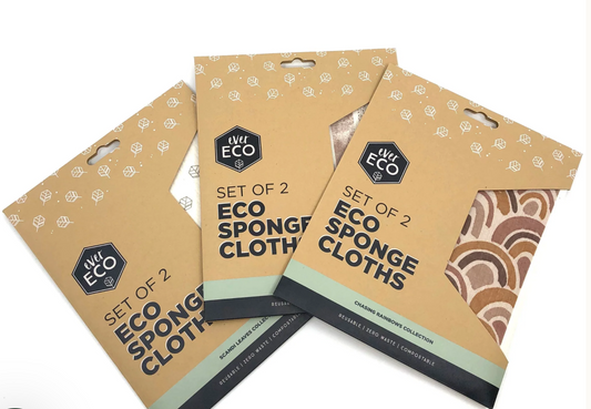 Eco Sponge Cloth - 2pk