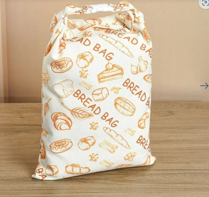 Beeswax Cotton Reuseable Bread Bag