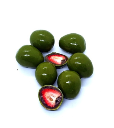 Matcha Chocolate Freeze Dried Strawberry 100g