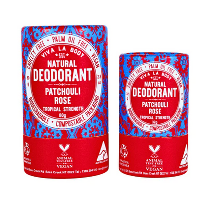 Petite Natural Deodorant Patchouli Rose 32g