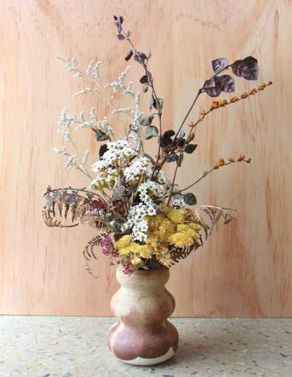 Dried Flower Bouquet in Vase