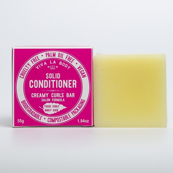 Creamy Curls Solid Conditioner - for thick , curly and frizzy hair