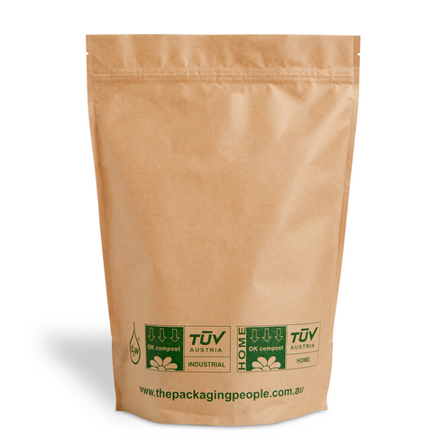 Coffee Pouch - Re-sealable Eco Stand Up  1 Kg