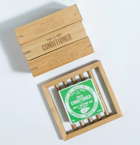 Bamboo Dish for Conditioner Bars