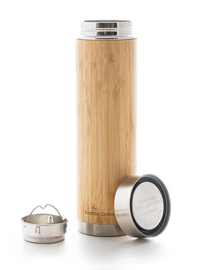 Insulated Bamboo Drink Bottle